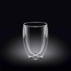 Склянка з подвійним дном 250мл скло