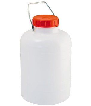 Бідон з кришкою Mobil Plastic харчовий 10л h3,5 d21,5 Поліетилен