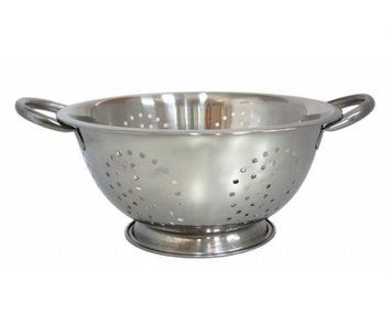 Друшляк Hendi Kitchen Line з двома ручками і підставкою h13,5 d28 Нержавійка