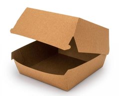 Коробка для бургера 11,5х11,5 см h7 см бумажное