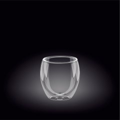 Склянка з подвійним дном 150мл скло
