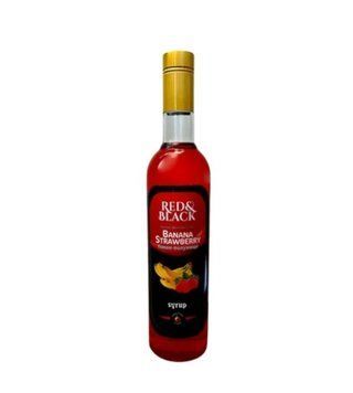 Сироп Red and Black банан-клубника 0,7л 900г