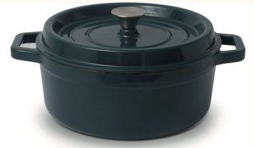 Каструля Nois Tierra deep teal d24 Чавун з емаль покриттям