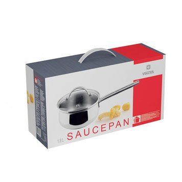 Сотейник Vinzer Culinaire 1,6л d16 Нержавійка