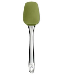 Лопатка кондитерская зеленая силикон