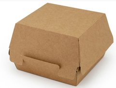 Коробка для бургера 11,7х11,7 см h7 см бумажное