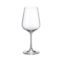 Набор бокалов для вина 6 штук 450мл богемское стекло