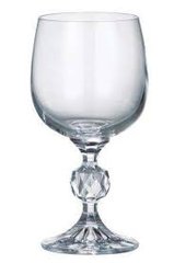 Набор бокалов для вина 6 штук 230мл d6,3 см h15 см богемское стекло