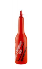 Пляшка для флейринга помаранчева з написом h31 см