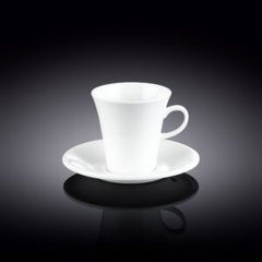 Чашка кофейная с блюдцем 160мл фарфор