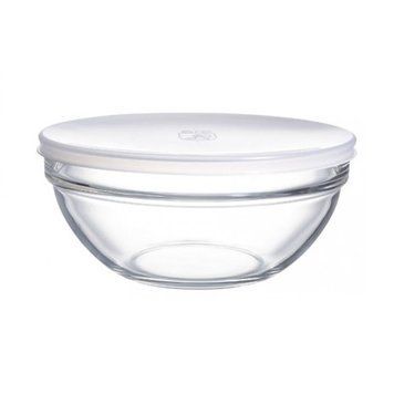 Салатник Arcoroc Empilable з кришкою 1,1л d17 Скло