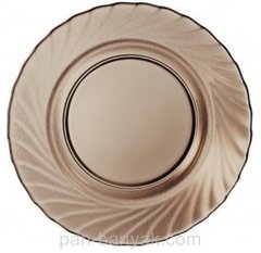 Тарелка глубокая круглая с бортом d20,5 см ударопрочное стекло