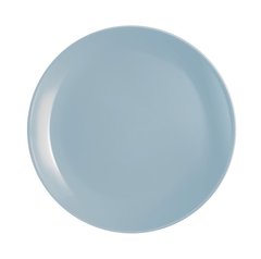 Тарілка обідня кругла без борта d25 см склокераміка