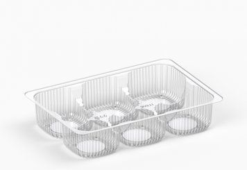 Кондитерская упаковка Itex PET 20,3 *14 h4,2 Пластик
