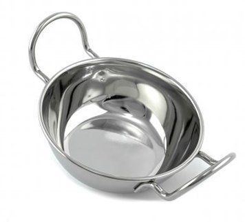 Блюдо кругле-миниатюра One Chef с ручками d10 Нержавейка