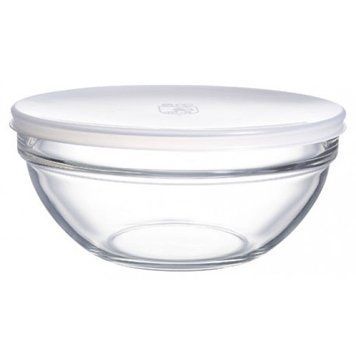 Салатник Arcoroc Empilable з кришкою 1,8л d20 Скло