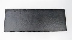 Блюдо під сланець чорне 40х15 см h1,8 см меламін