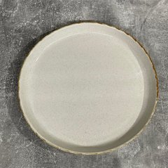 Тарелка с бортами d25 см h3 см
