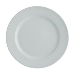 Тарелка круглая с бортом d15 см фарфор