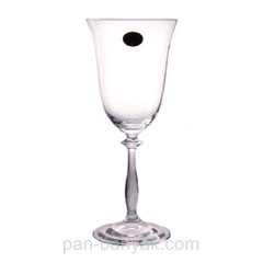 Набор бокалов для вина 6 штук 250мл d8,4 см h21 см богемское стекло