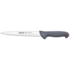 Нож для хлеба с белой ручкой длина 29 см