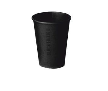 Стакан однослойный EC Black Edition черный 50 штук 175мл h8 d7