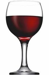 Бокал для вина красного 225мл d6,4 см h14,7 см стекло