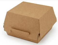 Коробка для бургера 9,5х9,5 см h7,5 см паперовий