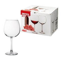 Набор бокалов для вина белого 6 штук 630мл d8,5 см h21,5 см стекло