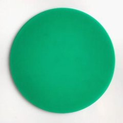 Доска кухонная зеленая d23 см h0,5 см пластик