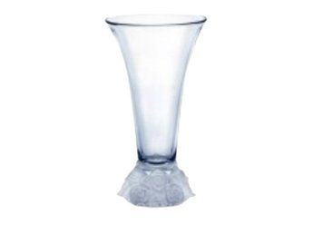 Ваза для цветов Bohemia Frosted h25,5 Богемское стекло