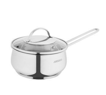 Сотейник Ardesto Gemini Liguria с крышкой 1,8л d16 Нержавейка