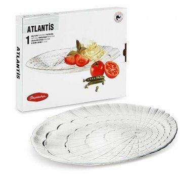Блюдо овальне без борта Pasabahce Atlantis 32 *23 Скло
