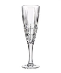 Набор бокалов для шампанского 6 штук 180мл богемское стекло