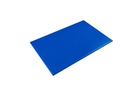 Дошка кухонна синя 53х32,5 см h1,3 см пластик