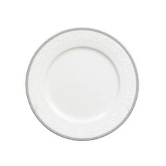 Тарелка обеденная 6 штук d21 см фарфор