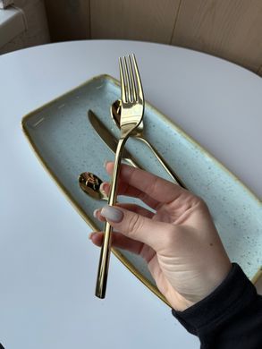 Столові прибори Sola Living PVD Champagne 24 предмети Нержавійка