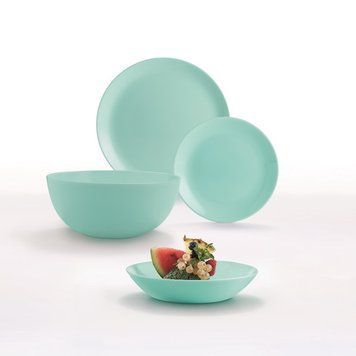 Сервіз столовий Luminarc Diwali Turquoise 19 предметів Склокераміка