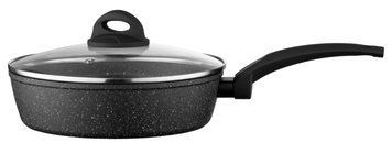 Сковорідка з кришкою Ardesto Gemini Gourmet Viareggio h7 d28 Алюміній з антипригарним покриттям