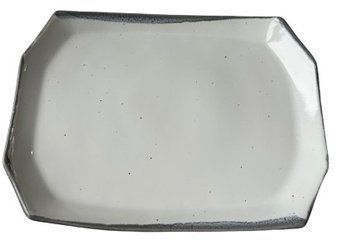 Тарілка 21,5х16 см h1,9 см порцеляна