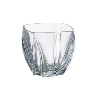 Набор стаканов низких 6 штук 300мл 8,6х8,6 см h8,6 см богемское стекло