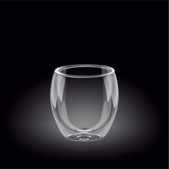 Склянка з подвійним дном 250мл скло