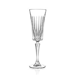 Набор бокалов для шампанского 6 штук 210мл хрустальное стекло