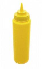 Бутылка для соусов желтая 710мл