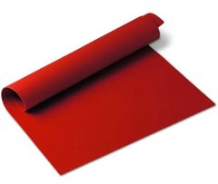 Килимок силіконовий червоний 40х30 см силікон
