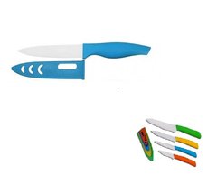 Нож для чистки в чехле длина 7,5 см керамика