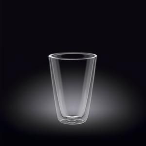 Склянка конусна з подвійним дном 200мл скло