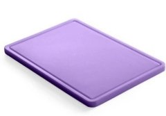 Дошка кухонна фіолетова 1/2 32,5х26,5 см h1,2 см пластик