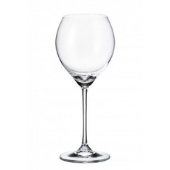 Набор бокалов для вина 6 штук 390мл богемское стекло