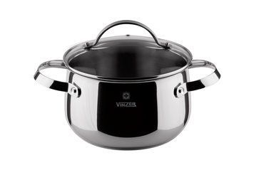 Каструля Vinzer Culinaire 7л d24 Нержавійка